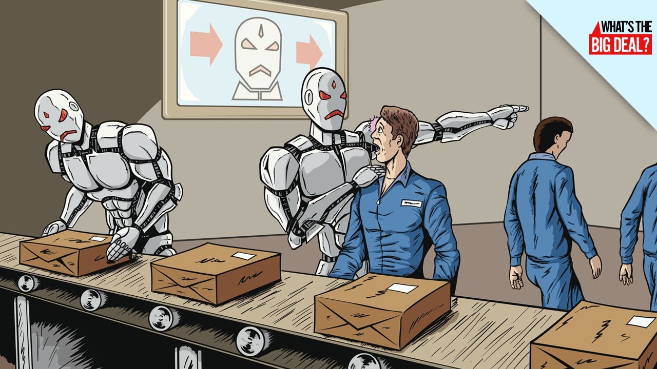 robots taking over jobs