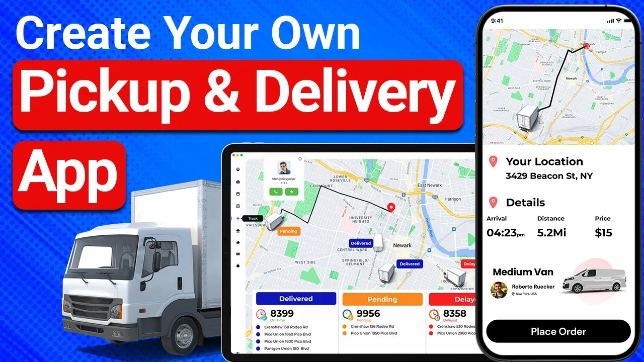 How to Create a Pickup and Delivery App